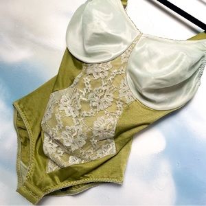 Hand dyed Olga vintage shaper teddy